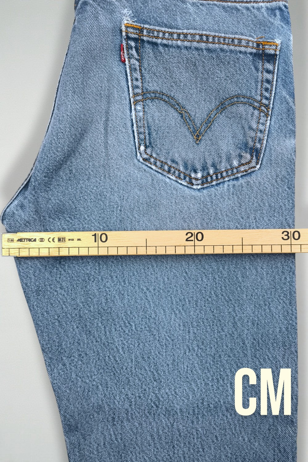 Jeans Levi's 505 Regular Fit Vintage Blu | Pantaloni in denim anni 2000