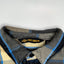 Camicia in flanella a quadri vintage Harley-Davidson blu beige | Abbigliamento da lavoro casual anni 2000