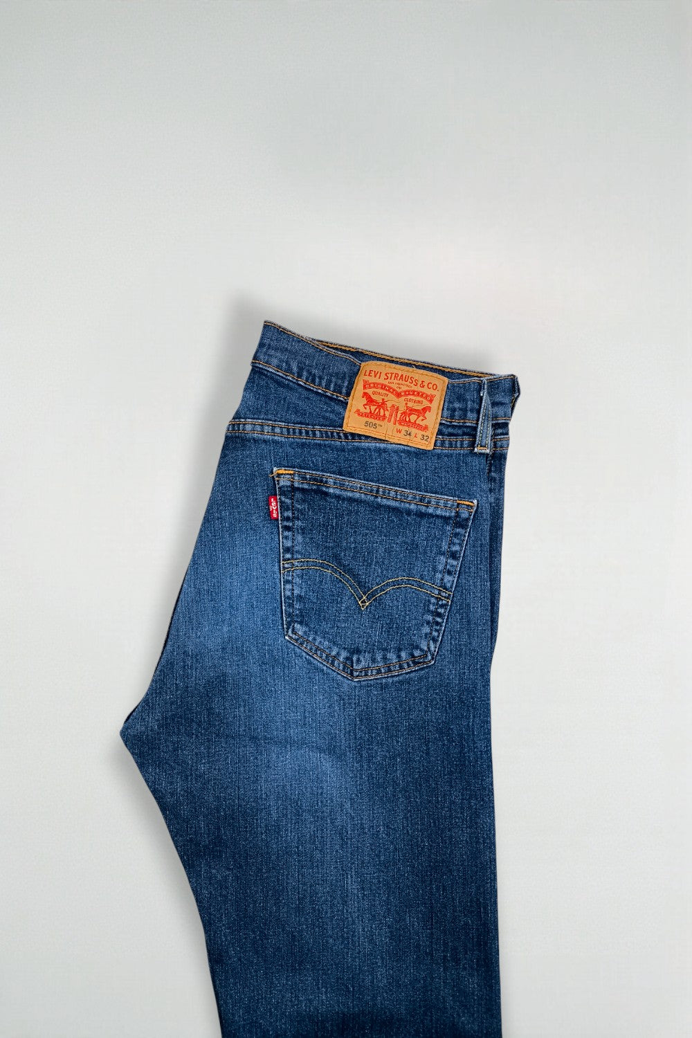 Jeans Levi's 505 a gamba dritta vintage blu | Classico denim da indossare tutti i giorni