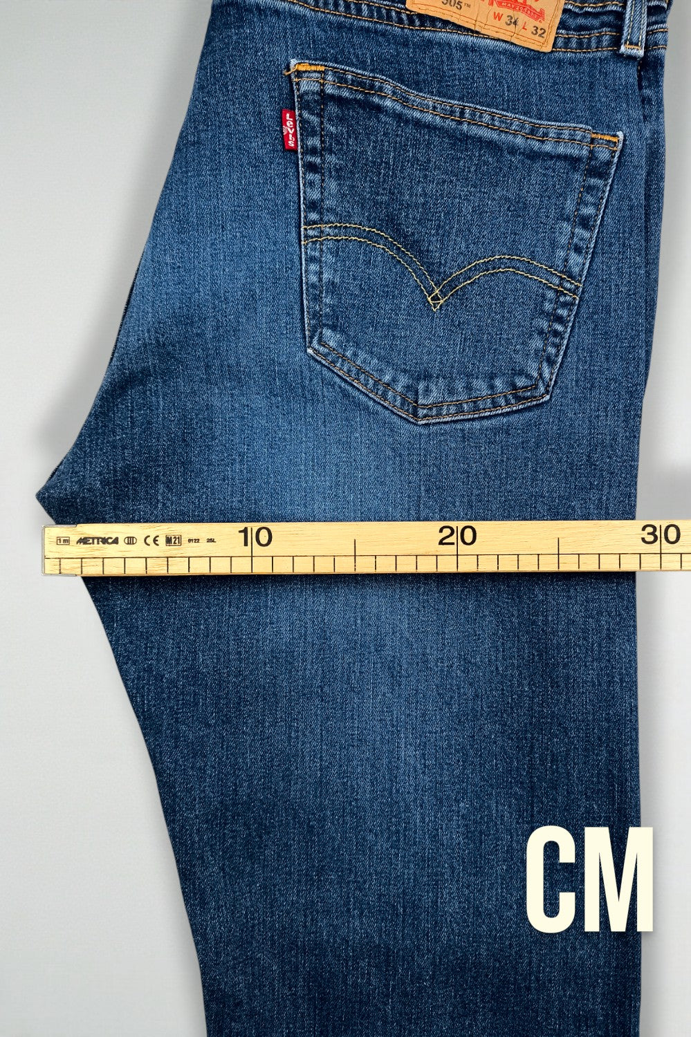 Jeans Levi's 505 a gamba dritta vintage blu | Classico denim da indossare tutti i giorni