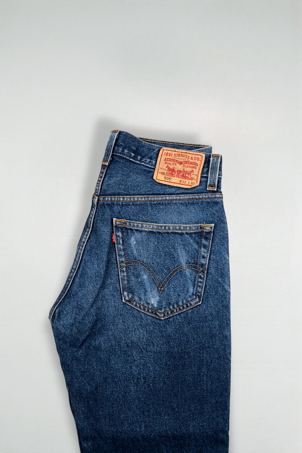 Jeans Levi's 505 Regular Fit Vintage Blu | Denim Classico Anni 2000