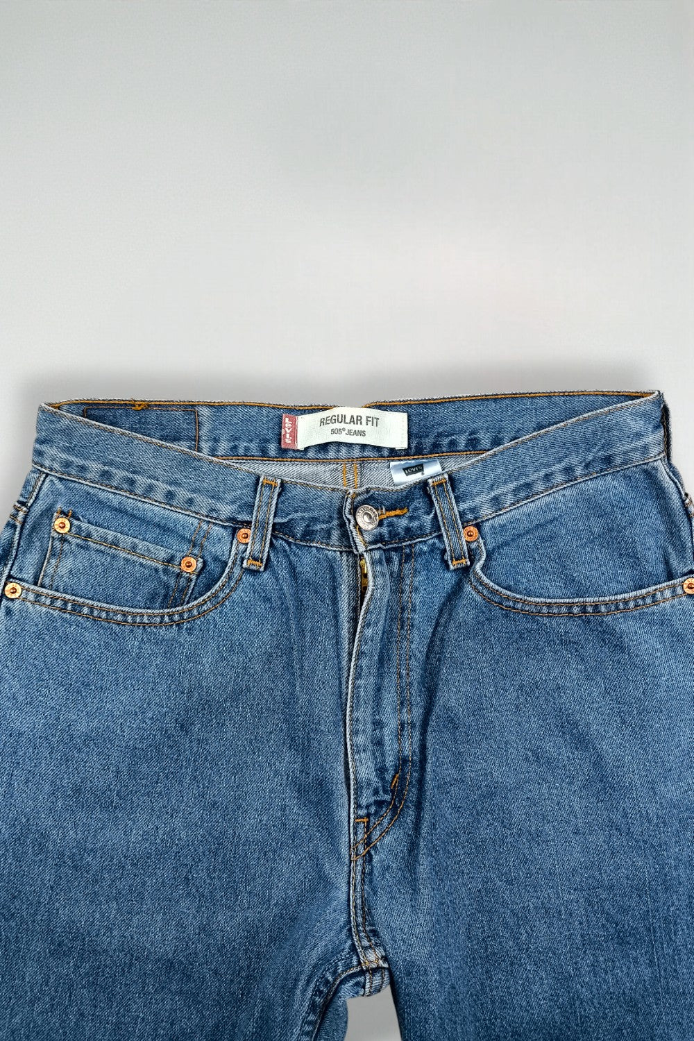 Jeans Levi's 505 Regular Fit Vintage Blu | Denim Classico Anni '90