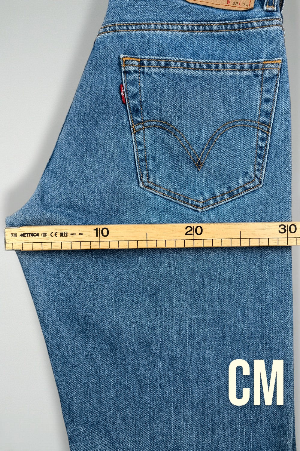 Jeans Levi's 505 Regular Fit Vintage Blu | Denim Classico Anni '90