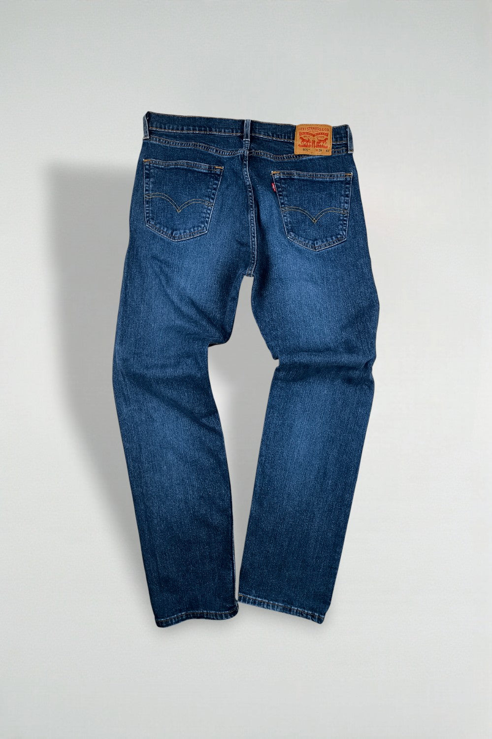Jeans Levi's 505 a gamba dritta vintage blu | Classico denim da indossare tutti i giorni