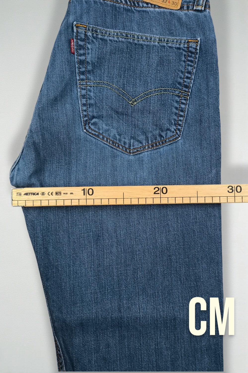 Jeans Levi's 505 a gamba dritta vintage blu | Denim classico anni 2000