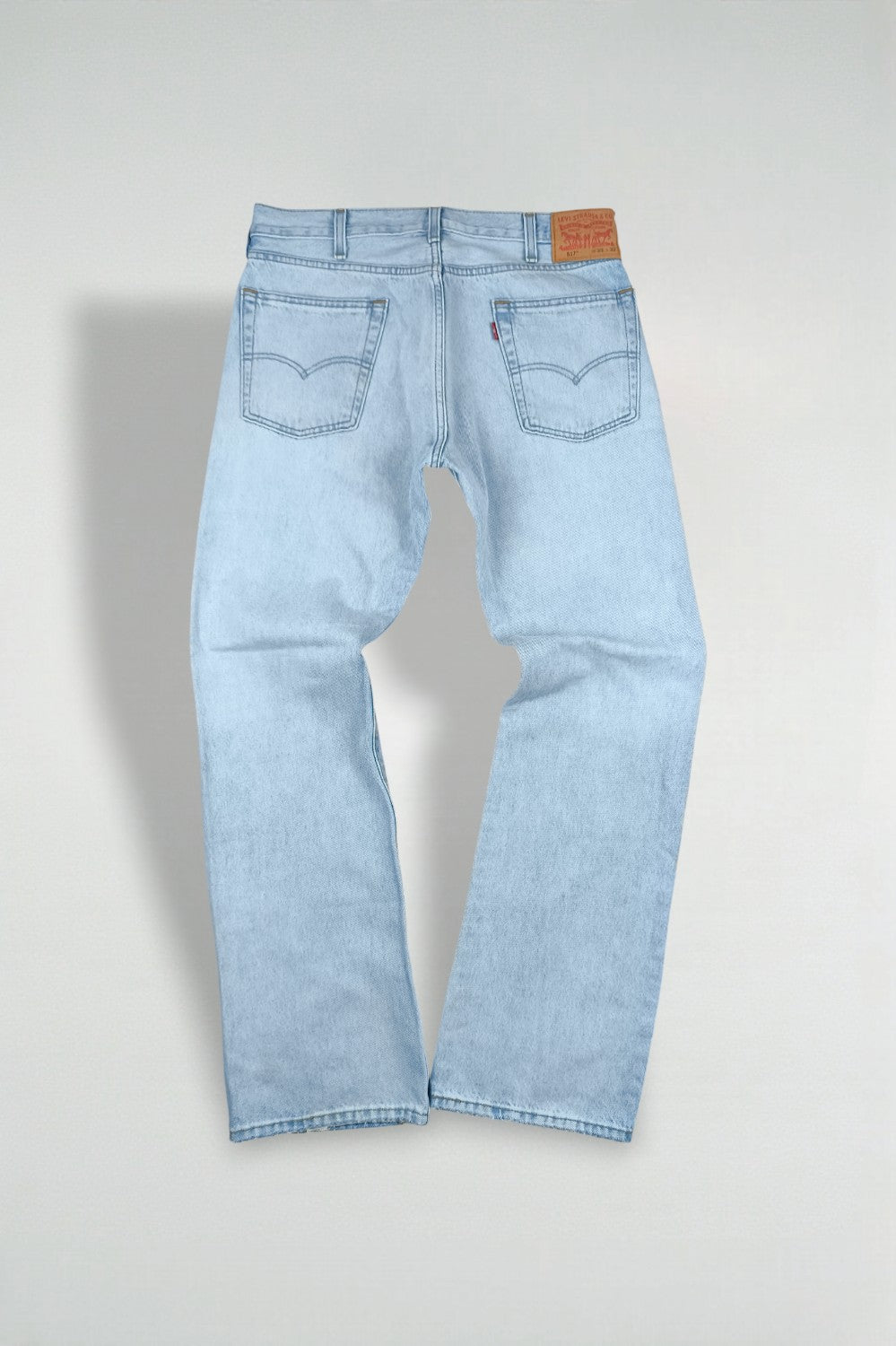 Vintage Levi’s 517 Straight Leg Jeans Light Blue | 2000s Denim