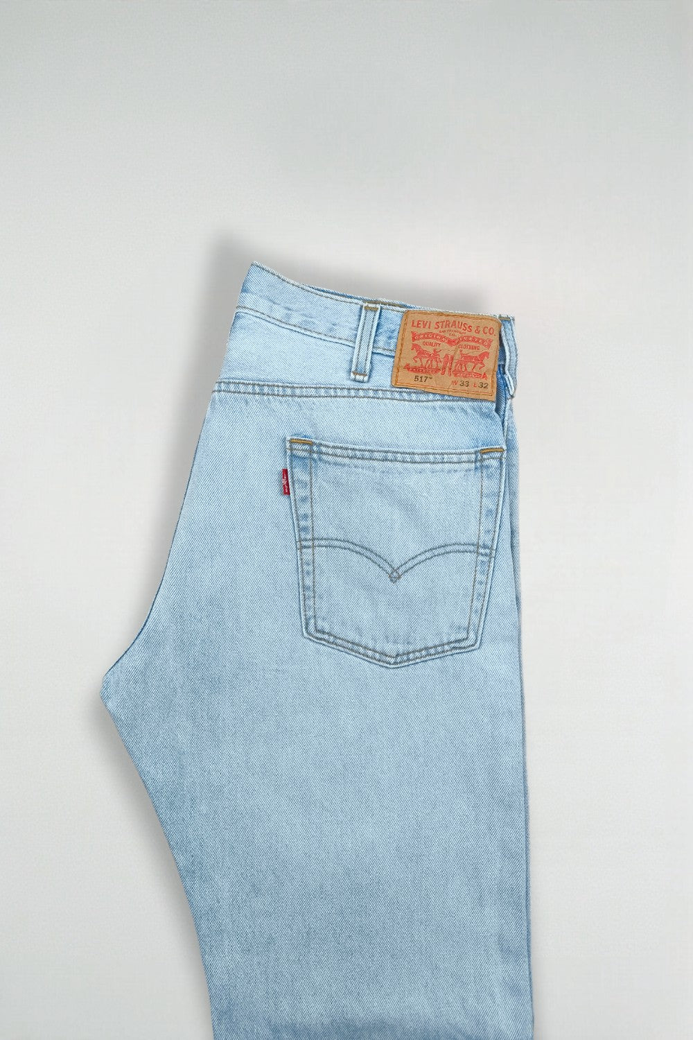 Vintage Levi’s 517 Straight Leg Jeans Light Blue | 2000s Denim