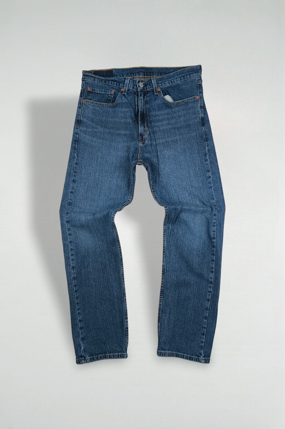 Jeans Levi's 505 a gamba dritta blu vintage | Pantaloni in denim anni 2000