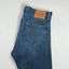 Jeans Levi's 505 a gamba dritta blu vintage | Pantaloni in denim anni 2000