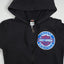 Felpa con cappuccio vintage Harley-Davidson Chicago Wrigleyville nera | Abbigliamento motociclistico anni 2000
