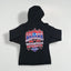Felpa con cappuccio vintage Harley-Davidson Chicago Wrigleyville nera | Abbigliamento motociclistico anni 2000