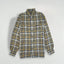 Camicia in flanella scozzese Harley-Davidson vintage grigio oliva | Camicia da lavoro con bottoni anni '90