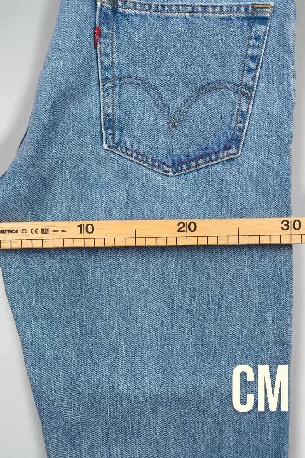 Jeans Levi's 505 Regular Fit Vintage, modello Bundle, blu | Gamba dritta classica anni 2000