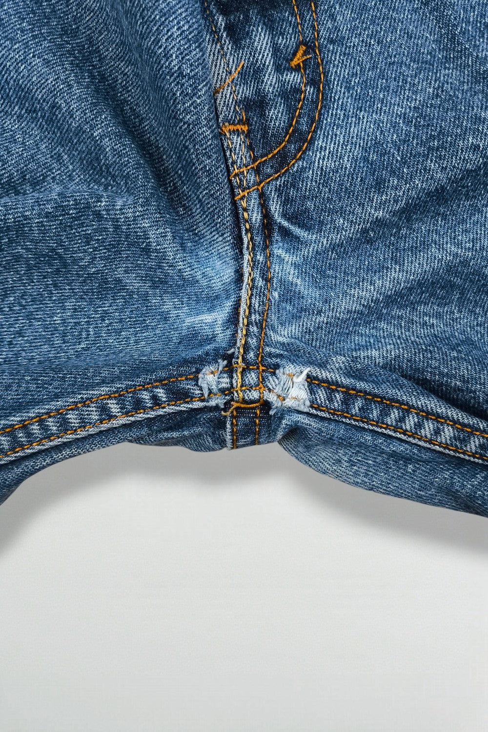Jeans Levi's 505 Regular Fit Vintage, modello Bundle, blu | Gamba dritta classica anni 2000