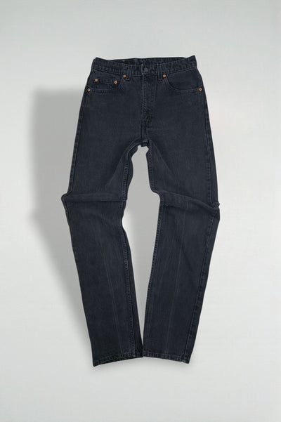 Jeans Levi's 505 neri vintage | Gamba dritta anni '90