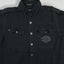 Camicia da lavoro nera vintage Harley-Davidson | Abbigliamento motociclistico anni 2000