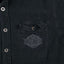 Camicia da lavoro nera vintage Harley-Davidson | Abbigliamento motociclistico anni 2000