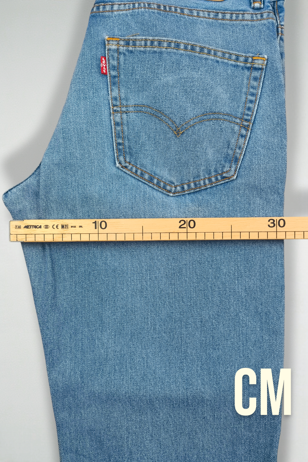 Jeans Levi's 550 Relaxed Fit Vintage Blu | Denim Classico Anni '90