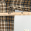 Camicia in flanella a quadri vintage Harley-Davidson marrone beige | Abbigliamento da lavoro anni 2000