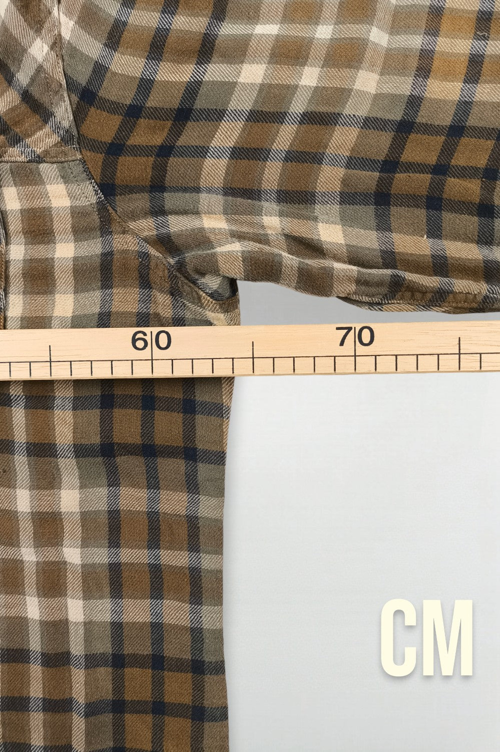 Camicia in flanella a quadri vintage Harley-Davidson marrone beige | Abbigliamento da lavoro anni 2000