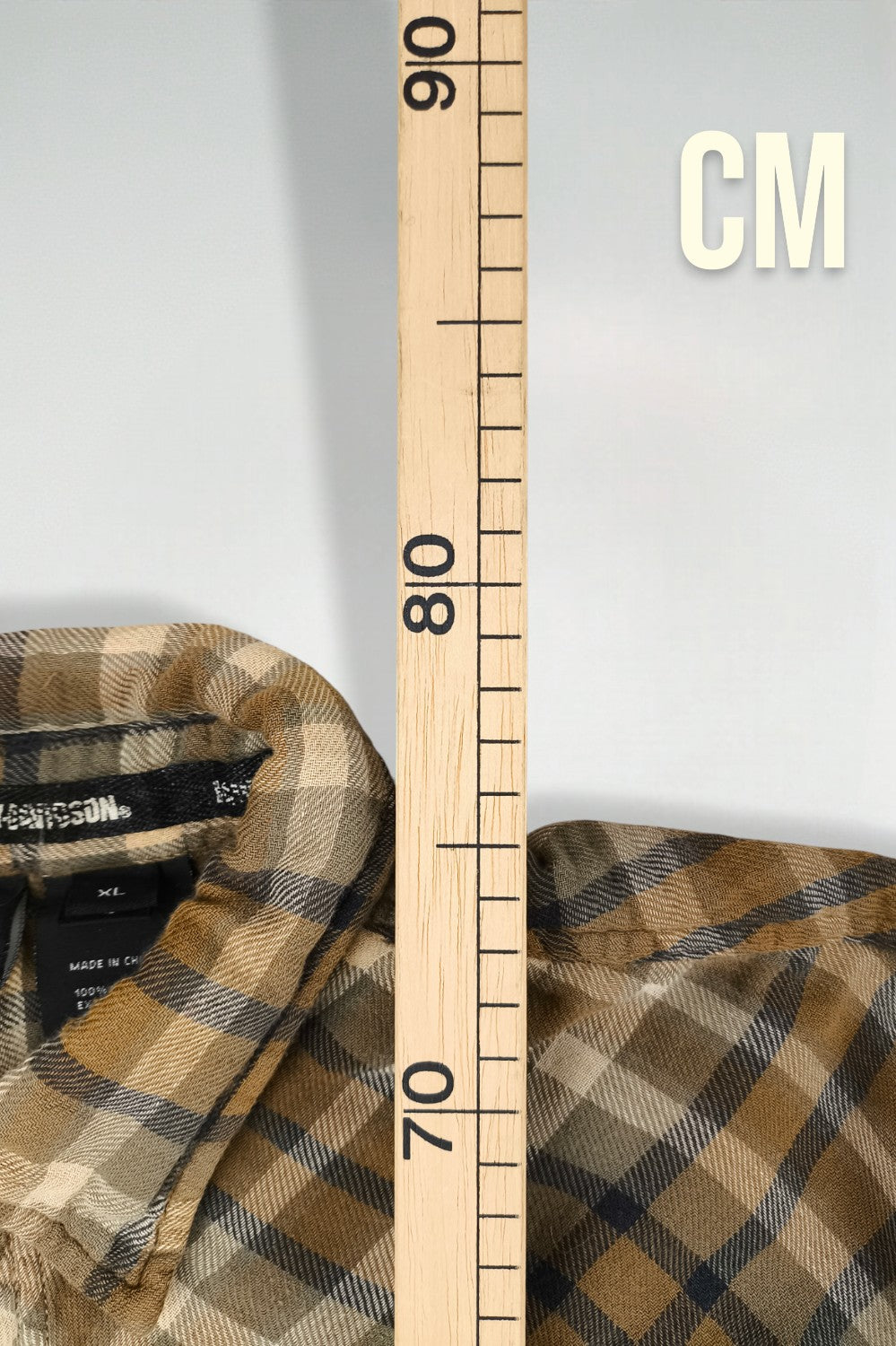 Camicia in flanella a quadri vintage Harley-Davidson marrone beige | Abbigliamento da lavoro anni 2000