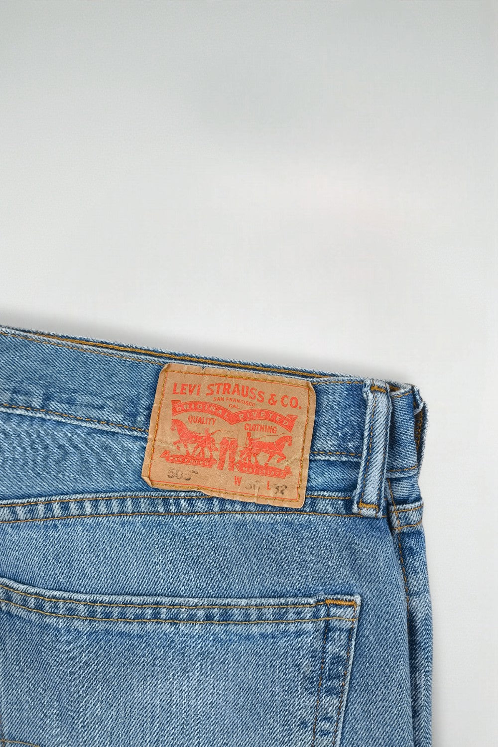 Vintage Levi’s 505 Straight Leg Jeans Blue | 2000s Denim Classic