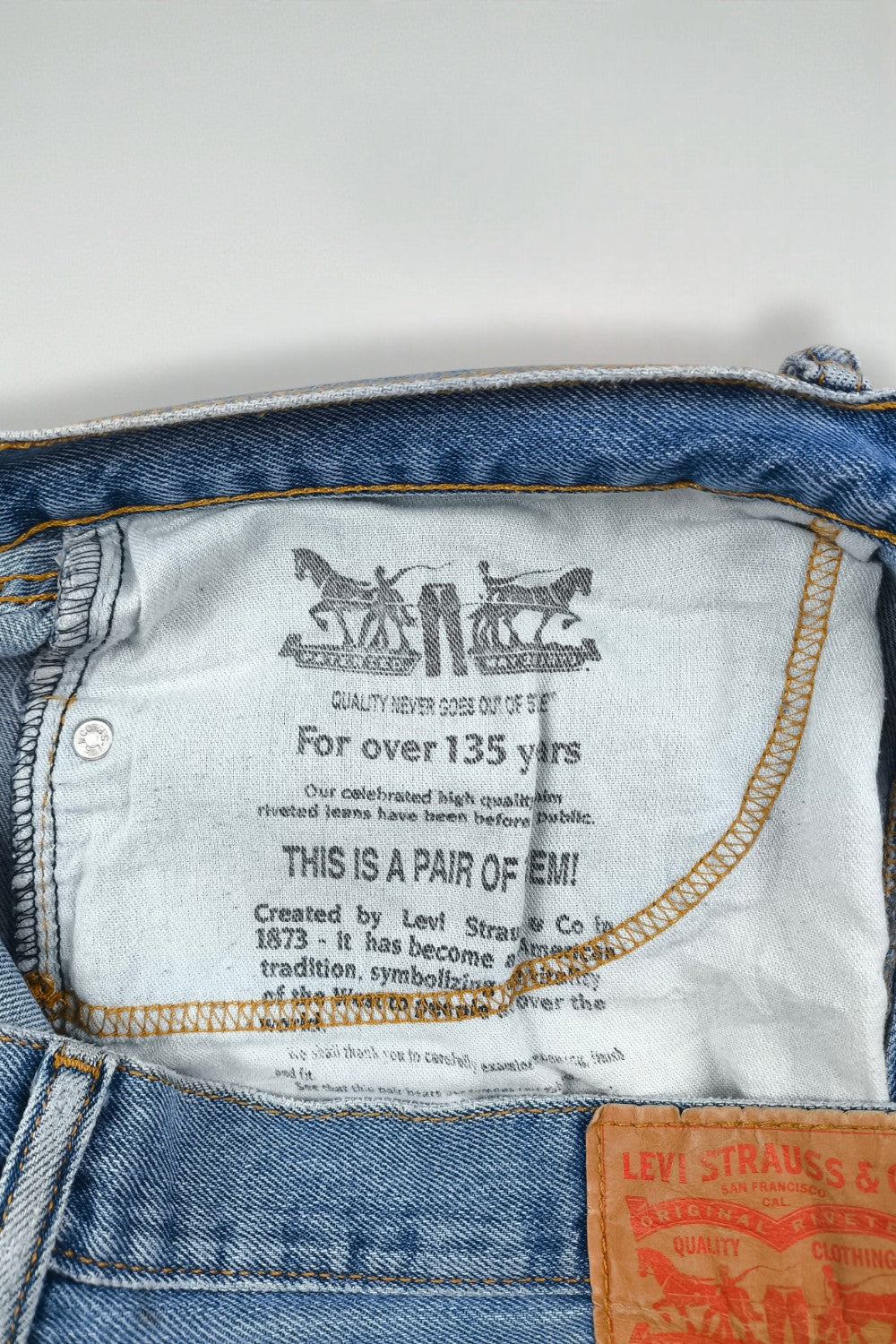 Vintage Levi’s 505 Straight Leg Jeans Blue | 2000s Denim Classic