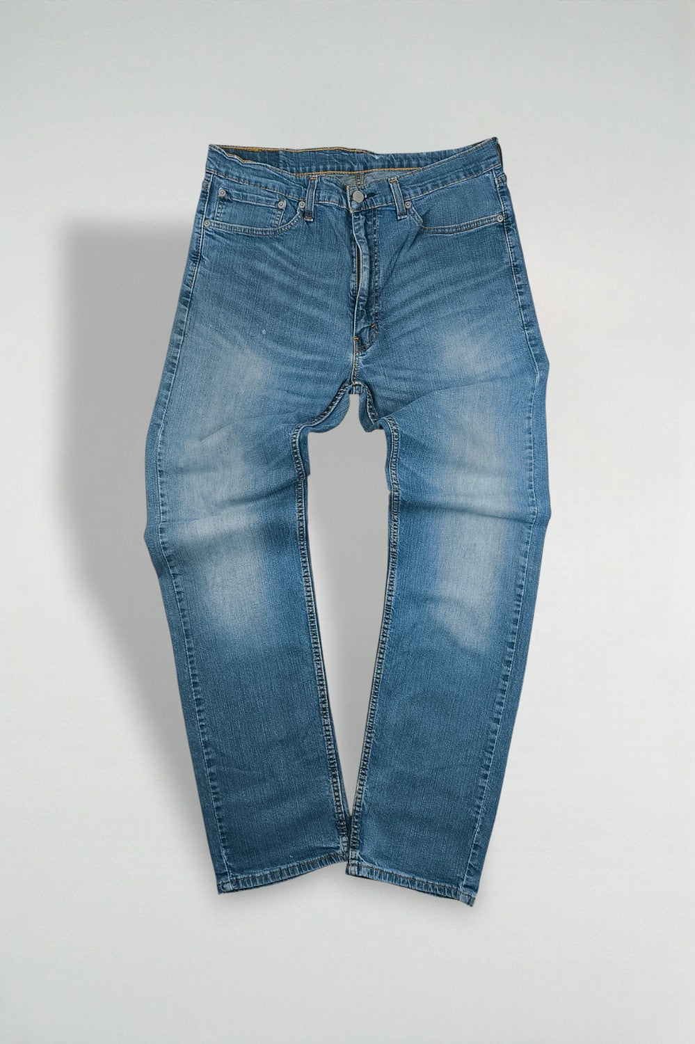 Jeans Levi's 505 Stretch Denim Blu Vintage | Pantaloni classici a cinque tasche anni 2010