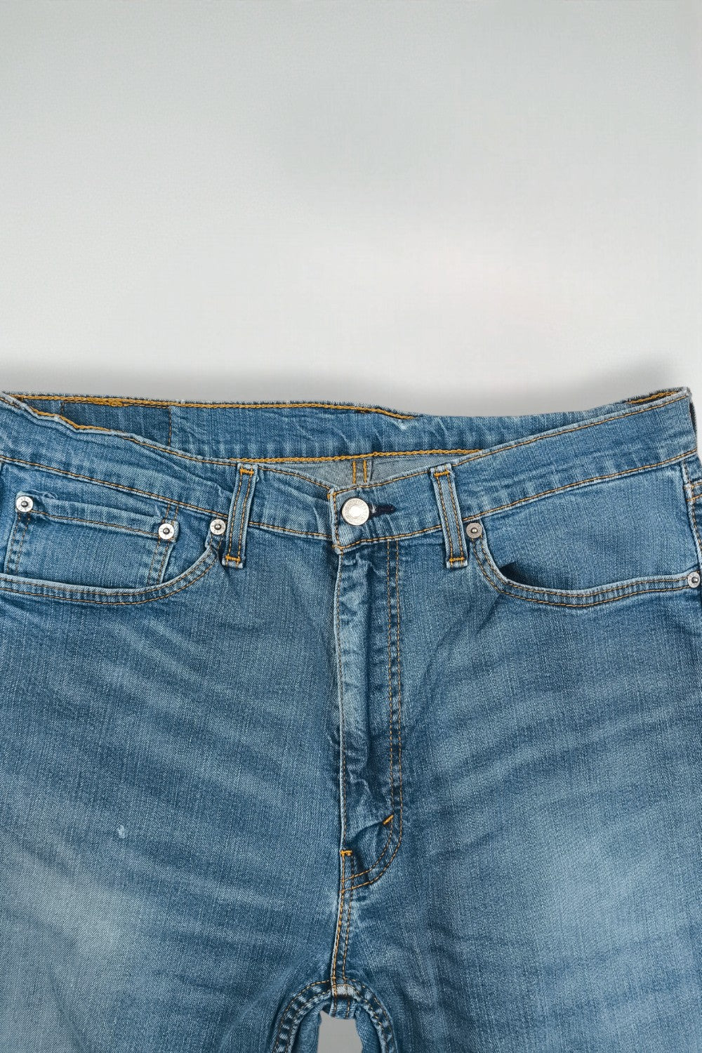 Jeans Levi's 505 Stretch Denim Blu Vintage | Pantaloni classici a cinque tasche anni 2010