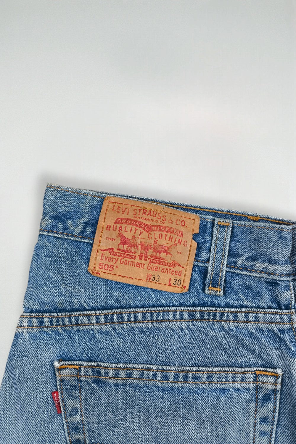 Vintage Levi’s 505 Straight Leg Jeans Blue | 1990s Classic Denim