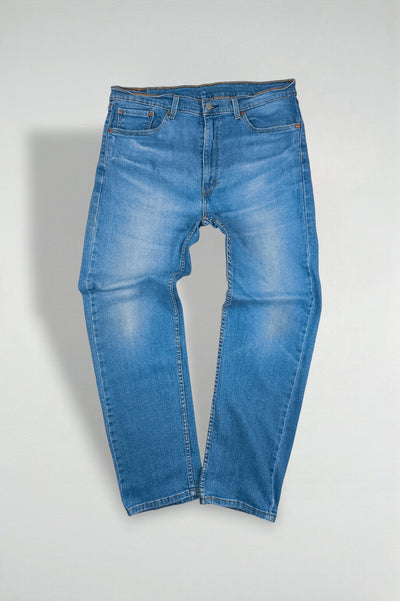 Jeans Levi's 505 a gamba dritta vintage blu | Denim Y2K