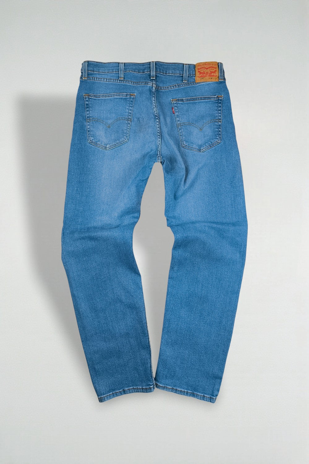 Jeans Levi's 505 a gamba dritta vintage blu | Denim Y2K