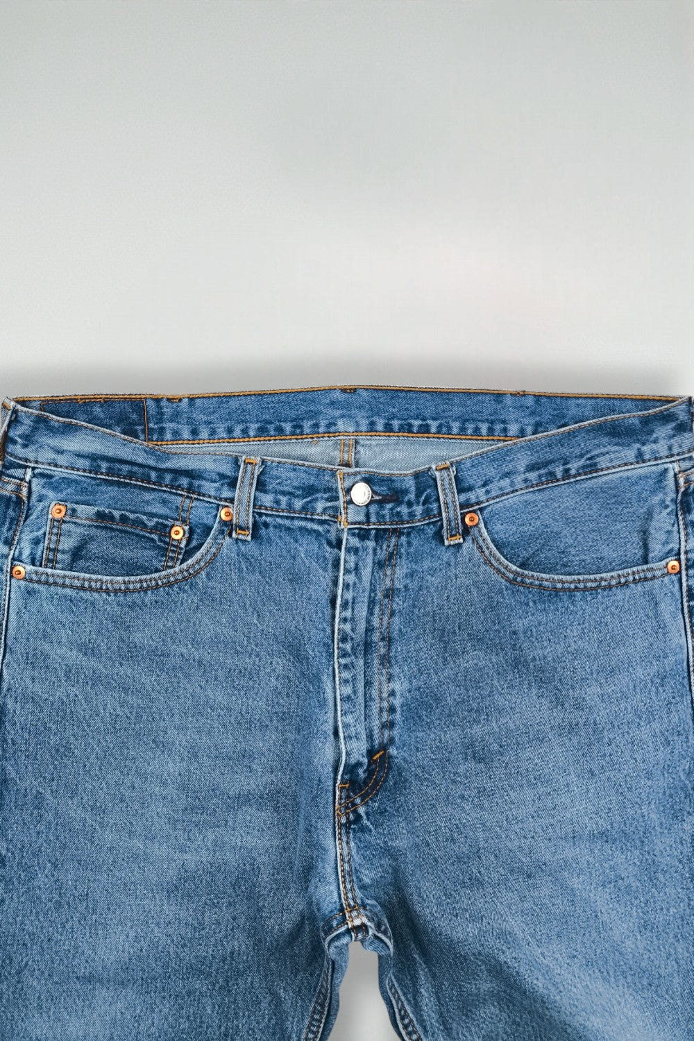 Jeans Levi's 505 a gamba dritta vintage blu | Denim classico anni 2000