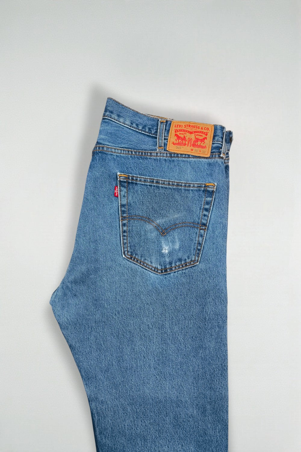 Jeans Levi's 505 a gamba dritta vintage blu | Denim classico anni 2000