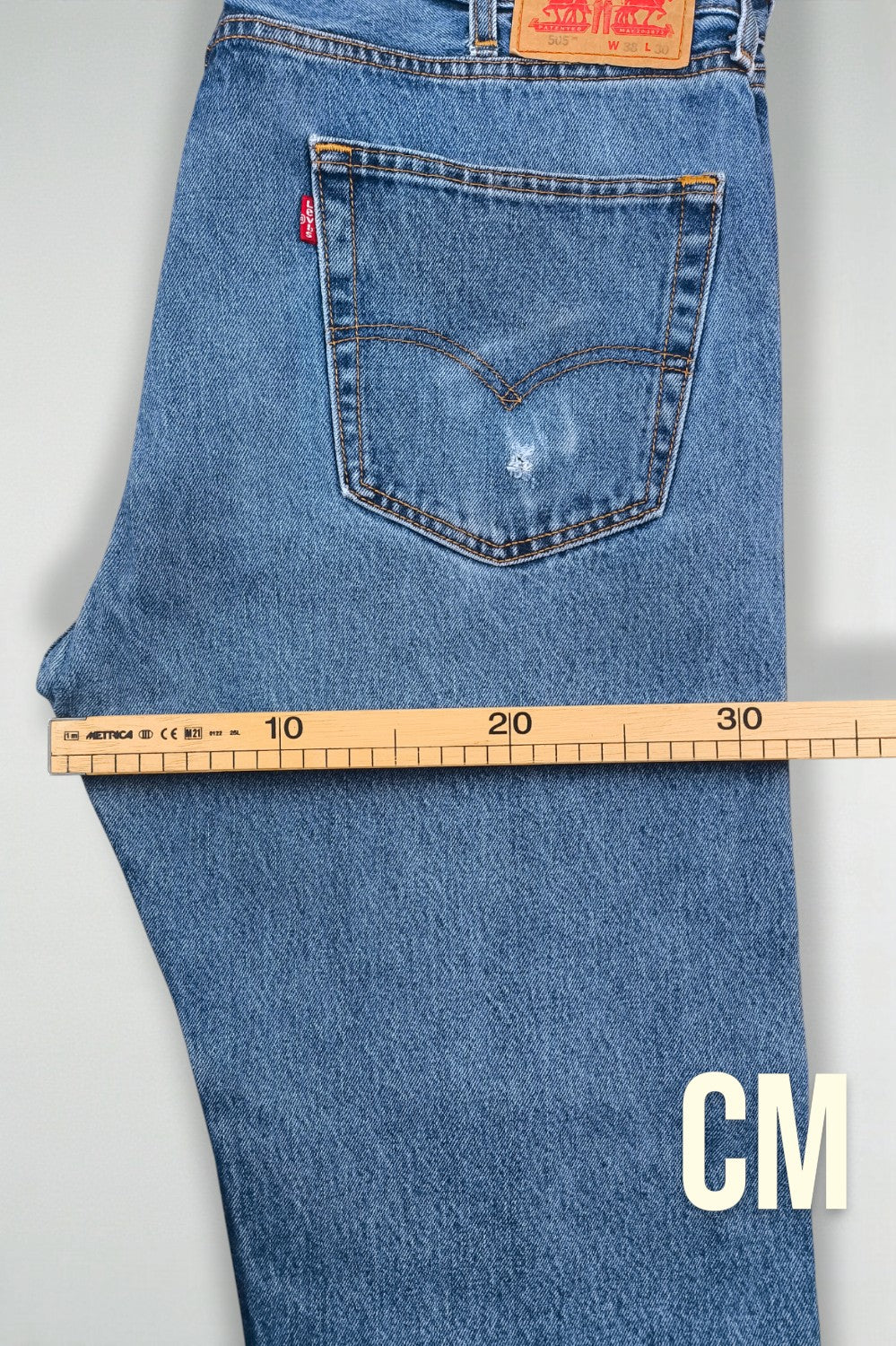 Jeans Levi's 505 a gamba dritta vintage blu | Denim classico anni 2000