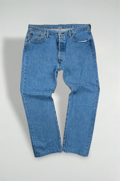 Jeans Levi's 501 Rework blu vintage | Denim classico a gamba dritta