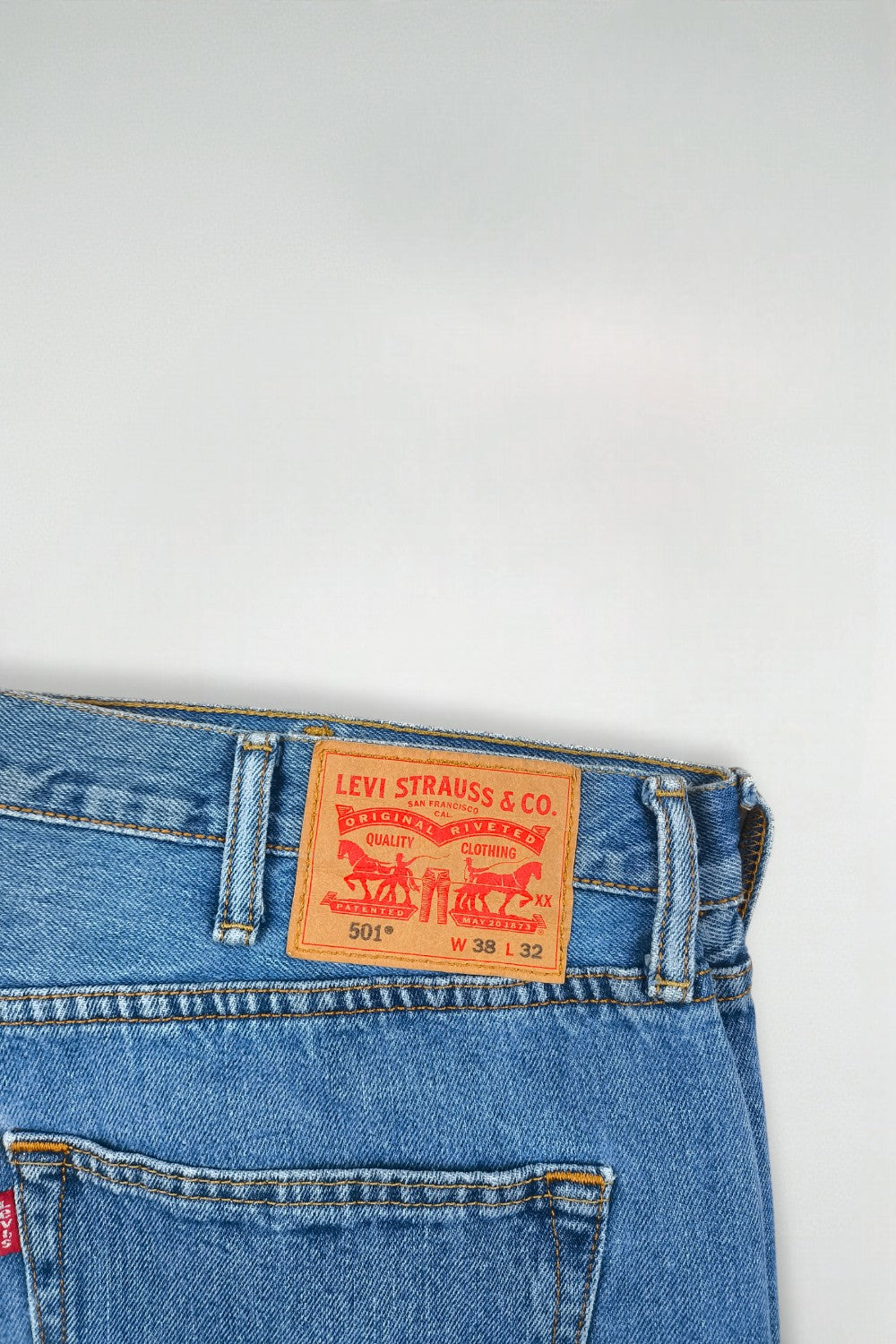 Vintage Levi’s 501 Rework Jeans Blue | Classic Straight Leg Denim