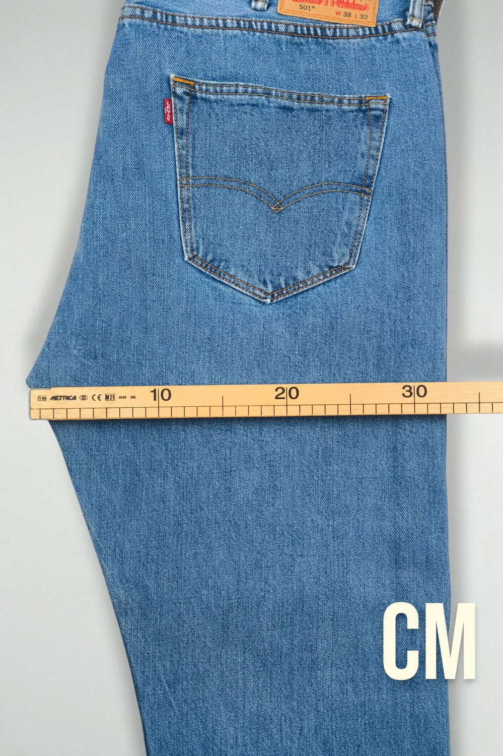Vintage Levi’s 501 Rework Jeans Blue | Classic Straight Leg Denim