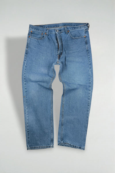 Jeans Levi's 505 a gamba dritta vintage blu | Denim classico anni 2000