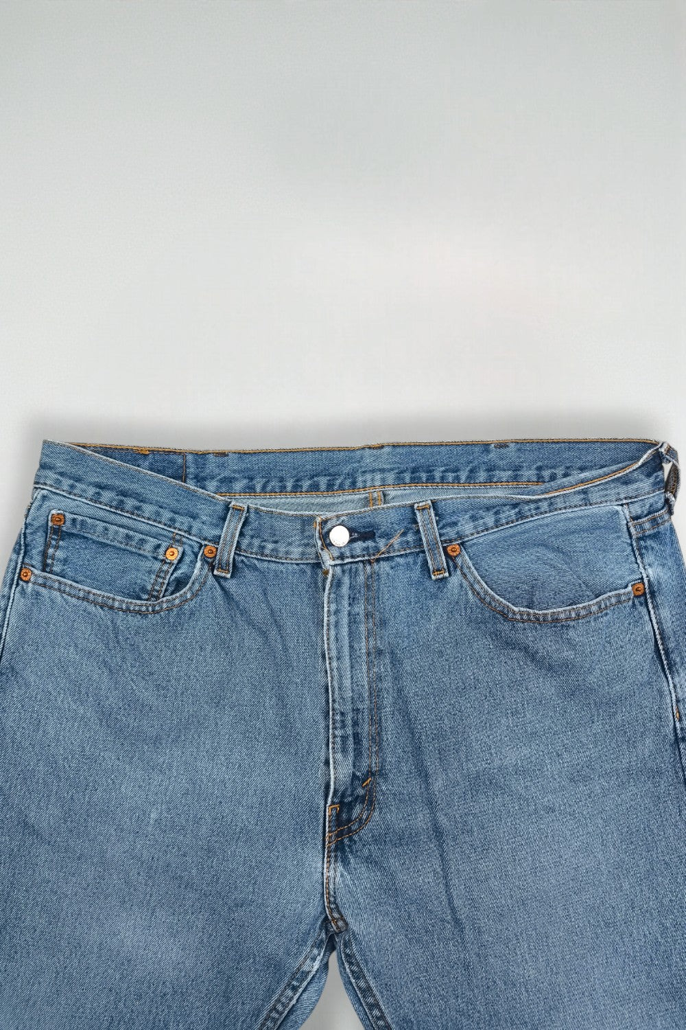 Jeans Levi's 505 a gamba dritta vintage blu | Denim classico anni 2000
