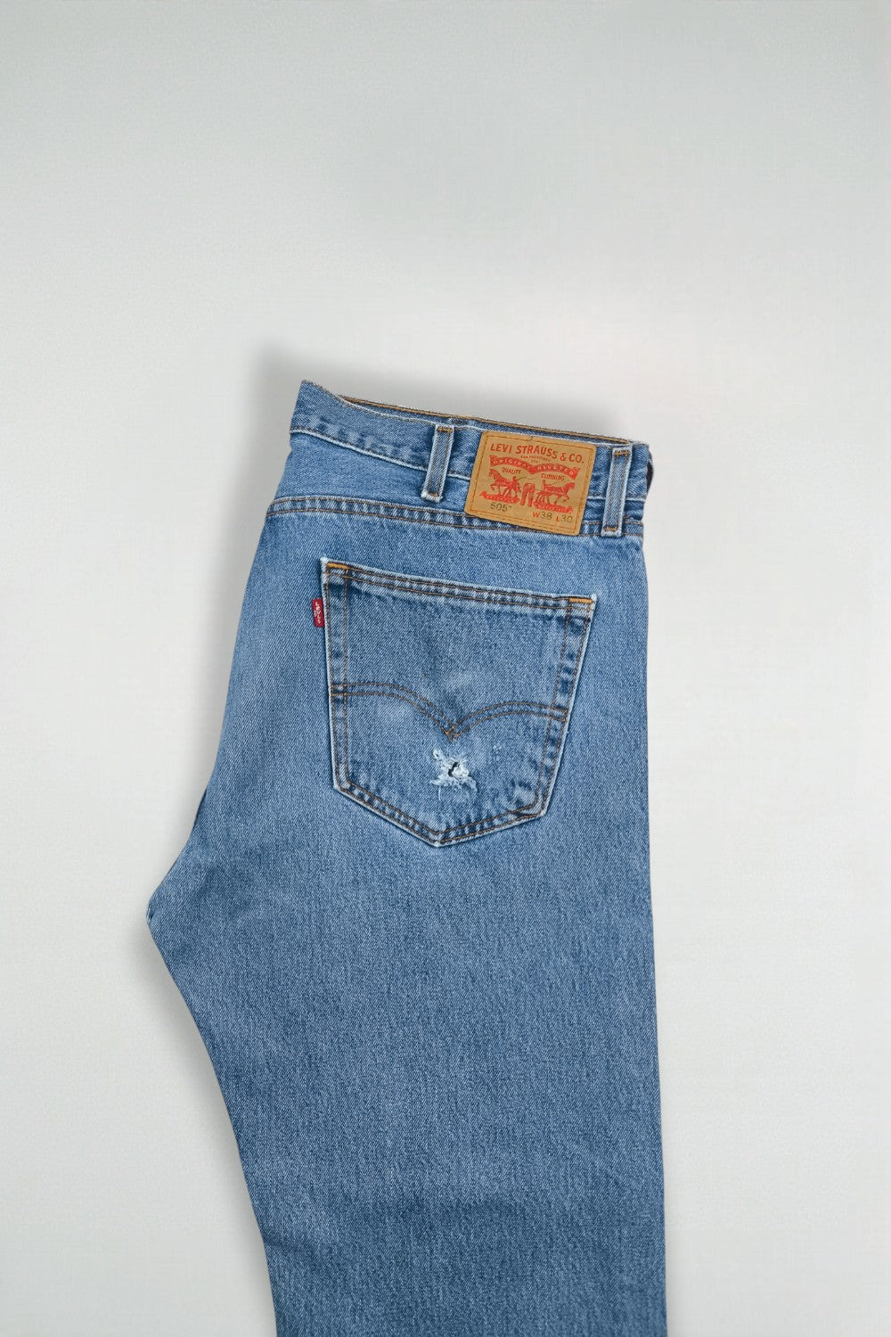 Jeans Levi's 505 a gamba dritta vintage blu | Denim classico anni 2000