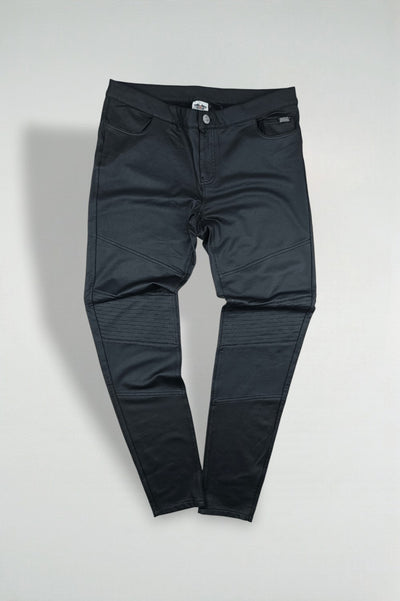 Vintage Harley-Davidson Women’s Moto Pants Black | Y2K Biker Apparel