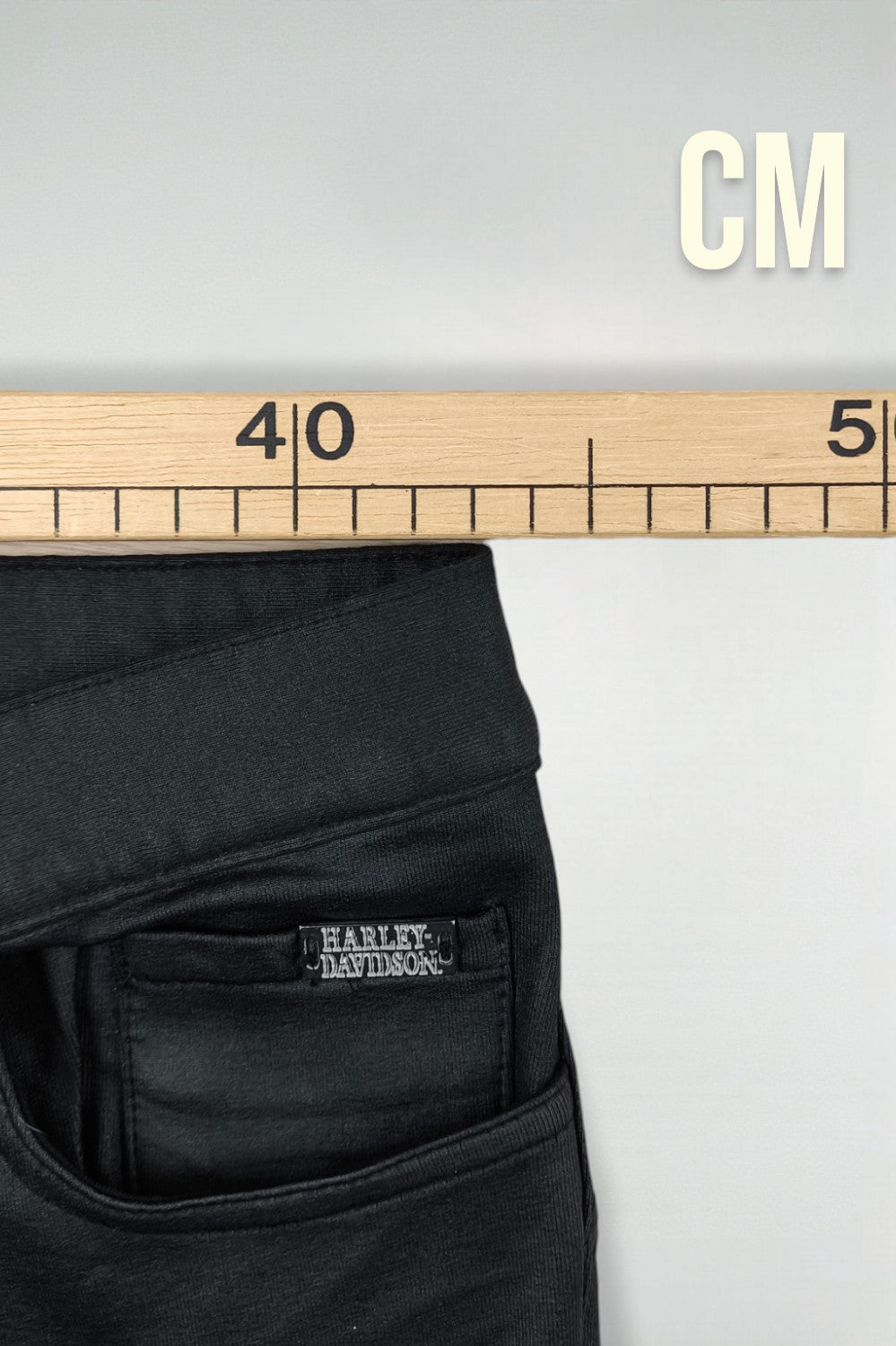 Pantaloni da motociclista vintage Harley-Davidson da donna neri | Abbigliamento da motociclista Y2K