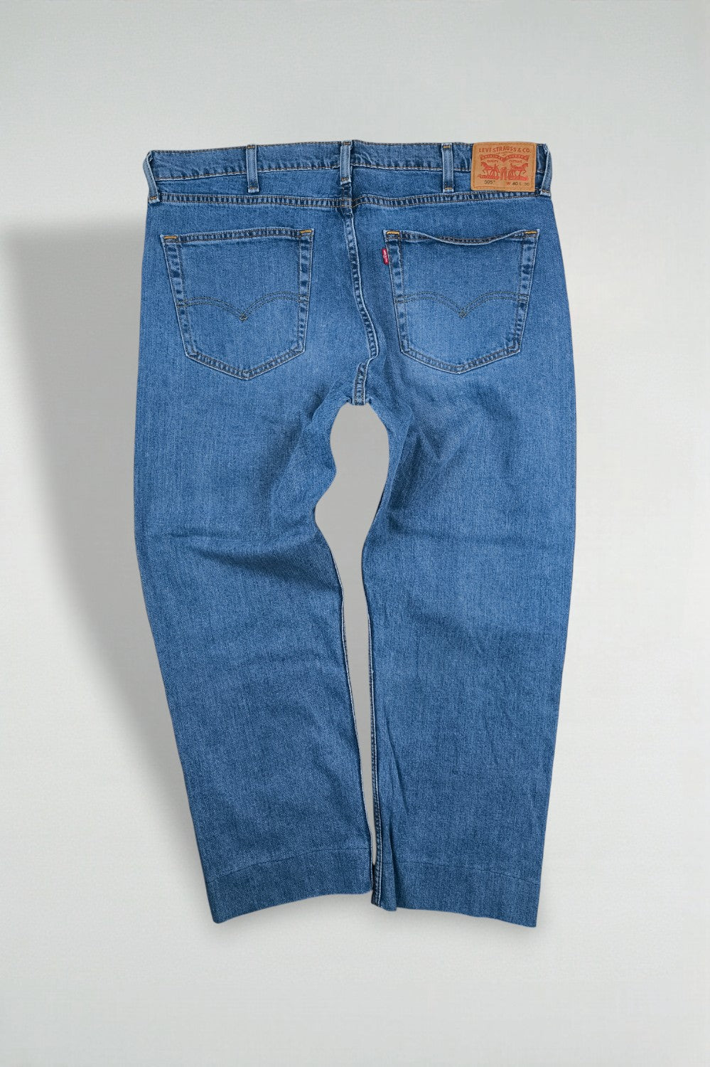 Jeans Levi's 505 a gamba dritta vintage blu | Denim anni 2000