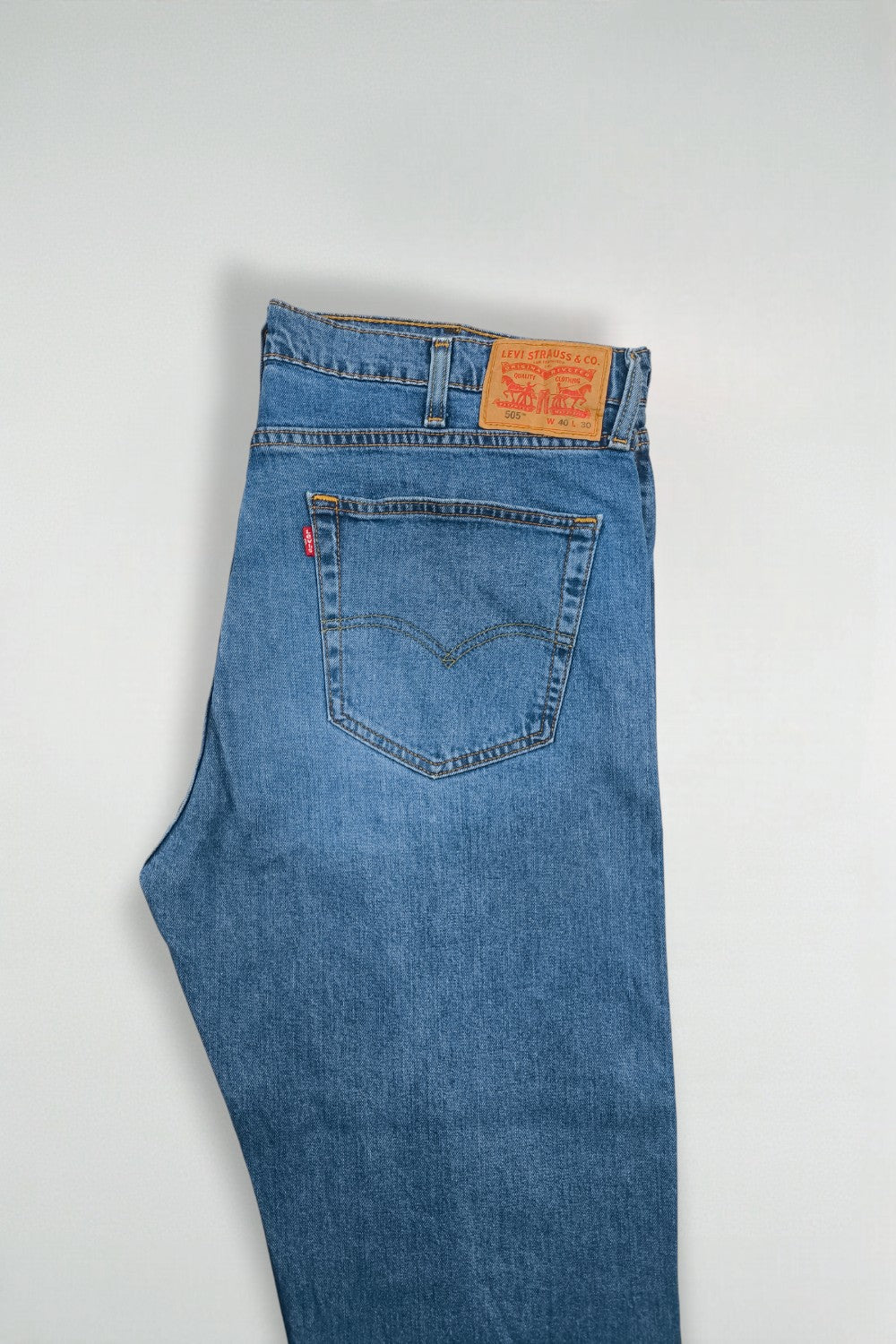 Jeans Levi's 505 a gamba dritta vintage blu | Denim anni 2000