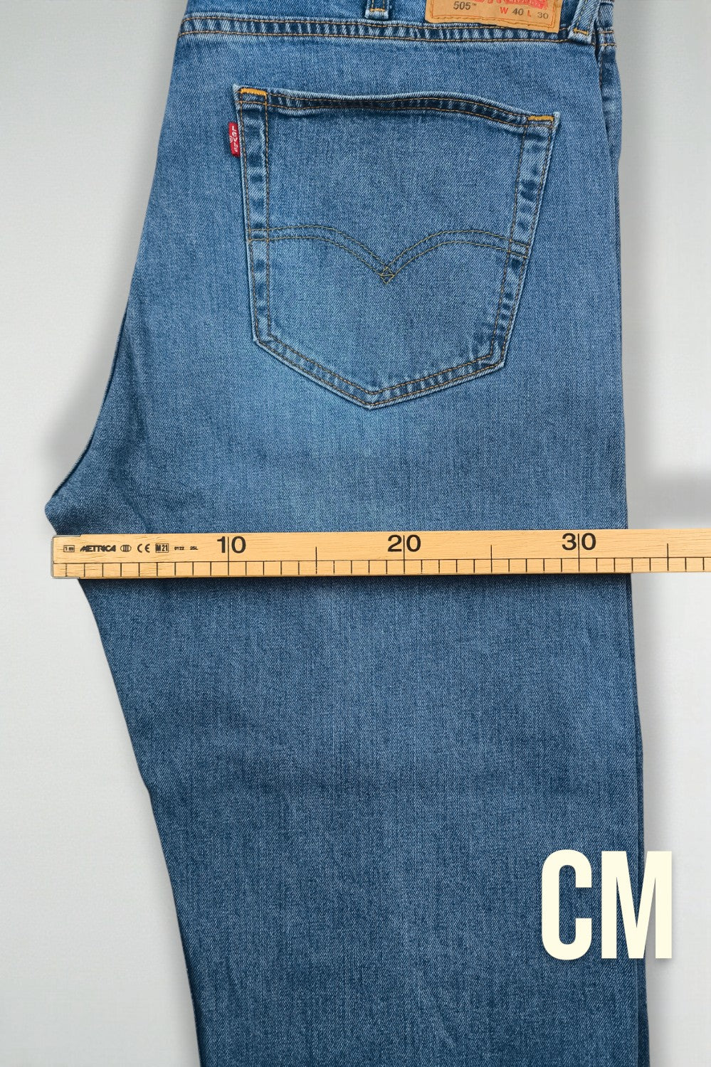Jeans Levi's 505 a gamba dritta vintage blu | Denim anni 2000
