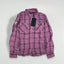 Camicia a quadri viola Harley-Davidson di seconda mano | Abbigliamento da lavoro per motociclisti Y2K
