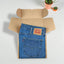 Jeans Levi's 505 a gamba dritta vintage, blu denim | Abbigliamento da lavoro classico anni 2000