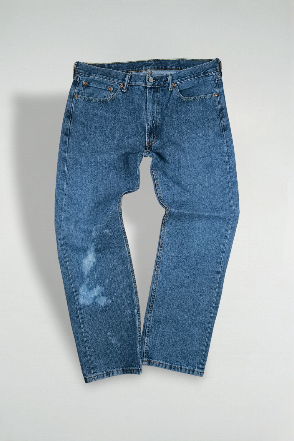 Jeans Levi's 505 a gamba dritta vintage, blu denim | Abbigliamento da lavoro classico anni 2000