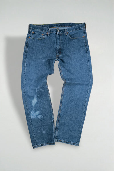 Jeans Levi's 505 a gamba dritta vintage, blu denim | Abbigliamento da lavoro classico anni 2000